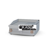 Bếp rán điện 1/2 rãnh + 1/2 mạ crôm mịn Superchrome Lotus FTLRT-98ETS