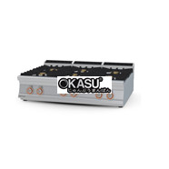 Bếp âu 6 đầu đốt dùng gas Lotus PCT-912G