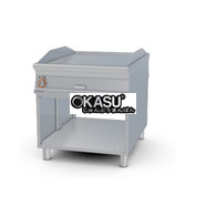 Bếp nướng điện có mặt phẳng mạ crôm Superchrome trên tủ mở Lotus FTL-118ETS