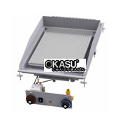 Bếp nướng có rãnh mạ crôm Superchrome Lotus FTRD-85GS