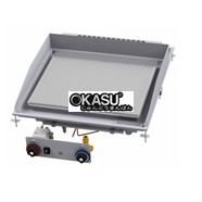 Bếp nướng có rãnh mạ crôm Superchrome Lotus FTRD-87GS