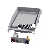 Bếp nướng có rãnh mạ crôm Superchrome Lotus FTRD-95GS