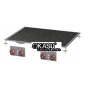 Bếp điện 4 vùng nấu Lotus PCCD-68ET