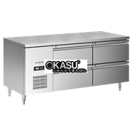 Bàn mát 4 ngăn kéo Klaus KDC-2.1-2N