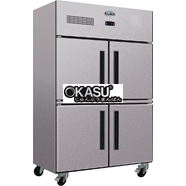 Tủ mát 4 cánh inox Klaus KUC-C-4HD