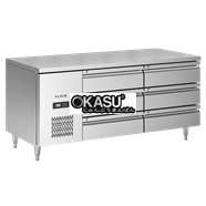 Bàn mát 6 ngăn kéo Klaus KDC-2.1-2W