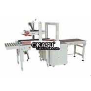 Máy dán và đóng đai thùng carton tự động MK-APLCSS05