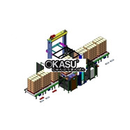 Hệ thống quấn màng có phủ màng lên trên MK-T1800FZ-PL-CS