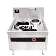 Bếp điện từ lõm đơn có chân + bồn nước LT-X400-E112Y