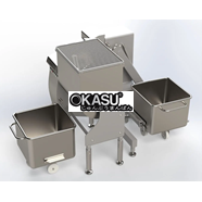 Máy trộn nhào thịt bằng thép không gỉ Dadaux PMX 275 MAX