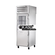 Tủ lạnh cửa xoay nửa trước/cửa kính phía sau kết hợp Pass-Thru với chất làm lạnh hydrocarbon TRUE STA1RPT-1HG/1HS-1G-HC