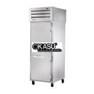 Tủ lạnh cửa xoay nửa trước/sau dạng rắn Pass-Thru với chất làm lạnh hydrocarbon TRUE STA1RPT-2HS-1S-HC