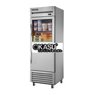Tủ lạnh Reach-In Combination Half Swing Door bằng thép không gỉ True TS-23-1-G-1-HC~FGD01
