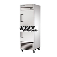 Tủ lạnh Reach-In Solid Half Swing Door bằng thép không gỉ với chất làm lạnh hydrocarbon True TS-23-2-HC