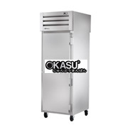 Tủ lạnh cửa xoay phía trước/sau bằng kính Pass-Thru TRUE STG1RPT-1S-1G-HC