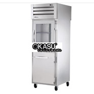 Tủ lạnh cửa mở nửa trước/cửa mở sau liền khối kết hợp Pass-Thru TRUE STR1RPT-1HG/1HS-1S-HC