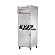 Tủ lạnh cửa xoay phía trước/sau dạng rắn Pass-Thru TRUE STR1RPT-1S-1S-HC