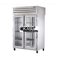 Tủ lạnh cửa xoay phía trước bằng kính/phía sau chắc chắn TRUE STG2RPT-2G-2S-HC