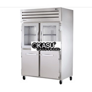 Tủ lạnh cửa xoay kết hợp Reach-In TRUE STG2R-2HG/2HS-HC
