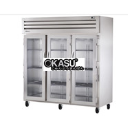 Tủ lạnh cửa xoay cánh kính Reach-In TRUE STG3R-3G-HC