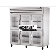 Tủ lạnh cửa xoay nửa kính Reach-In TRUE STG3R-6HG-HC