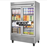 Tủ lạnh cửa xoay bằng kính Reach-In TRUE T-49G-HC~FGD01