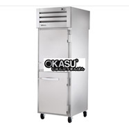Tủ đông cửa mở nửa trước/nửa sau dạng rắn Pass-Thru TRUE STA1FPT-2HS-2HS