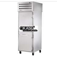 Tủ đông cửa mở nửa trước/nửa sau dạng rắn Pass-Thru TRUE STR1FPT-2HS-2HS