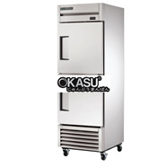 Tủ đông bằng thép không gỉ có cửa xoay nửa chắc chắn Reach-In TRUE TS-23F-2-HC