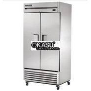 Tủ đông không gỉ cửa xoay chắc chắn Reach-In TRUE TS-35F-HC