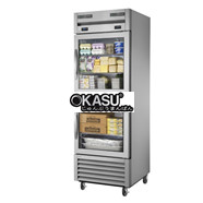 Tủ đông mát cửa xoay bằng kính Reach-In TRUE T-23DT-G-HC~FGD01