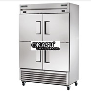 Tủ đông mát cửa xoay nửa chắc chắn Reach-In TRUE T-49DT-4-HC