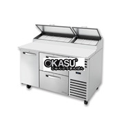 Bàn chuẩn bị pizza có cửa và ngăn kéo chắc chắn TRUE TPP-AT-60D-2-HC~SPEC3