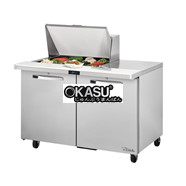 Bàn Sandwich/Salad cửa đặc Mega-Top TRUE TSSU-48-12M-B-HC~SPEC3