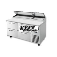 Bàn chuẩn bị pizza có ngăn kéo chắc chắn TRUE TPP-AT-67D-4-HC~SPEC3