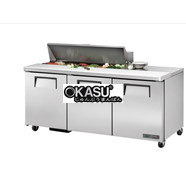Bàn Sandwich/Salad cửa đặc TRUE TSSU-72-12-HC