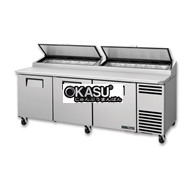 Bàn chuẩn bị Pizza cửa đặc TRUE TPP-AT2-93-HC