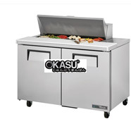 Bàn Sandwich/Salad cửa đặc TRUE TSSU-48-10-HC
