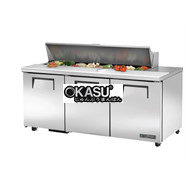 Bàn Sandwich/Salad cửa đặc TRUE TSSU-72-16-HC