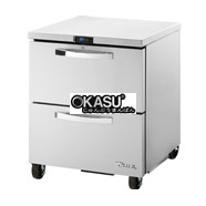 Bàn mát 2 ngăn kéo TRUE TUC-27D-2-HC~SPEC3