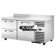 Bàn mát có cửa và ngăn kéo TRUE TWT-67D-2-HC~SPEC3