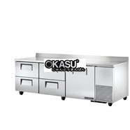 Bàn mát có cửa và ngăn kéo chắc chắn TRUE TWT-93D-4-HC