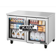 Bàn mát 2 cánh kính TRUE TUC-48G-HC~FGD01