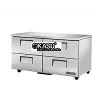 Bàn mát 4 ngăn kéo TRUE TUC-60D-4-HC