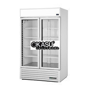 Tủ lạnh cửa xoay 2 cánh kính TRUE GDM-43-SCI-HC~TSL01