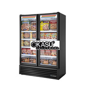 Tủ đông cửa xoay 2 cánh kính TRUE FLM-54F~TSL01