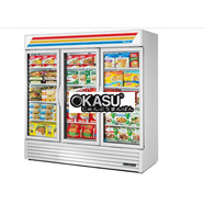 Tủ đông cửa xoay 3 cánh kính TRUE GDM-72F-HC~TSL01