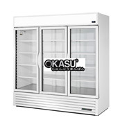 Tủ lạnh cửa xoay 3 cánh kính TRUE GDM-72-SCI-HC~TSL01