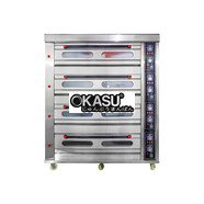 Lò nướng công nghiệp 4 tầng 16 khay Vigevr HGB-416D