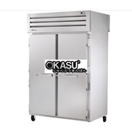 Tủ sưởi ấm cửa xoay mặt trước/sau chắc chắn Pass-Thru TRUE STG2HPT-2S-2S